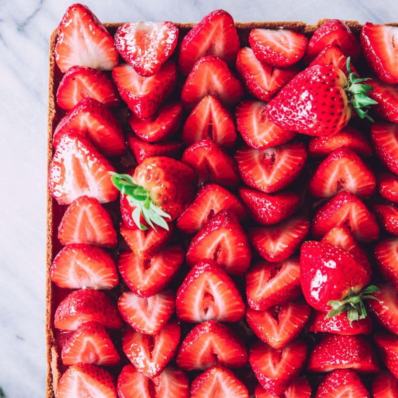 tarte aux fraises pâte sucrée sans gluten