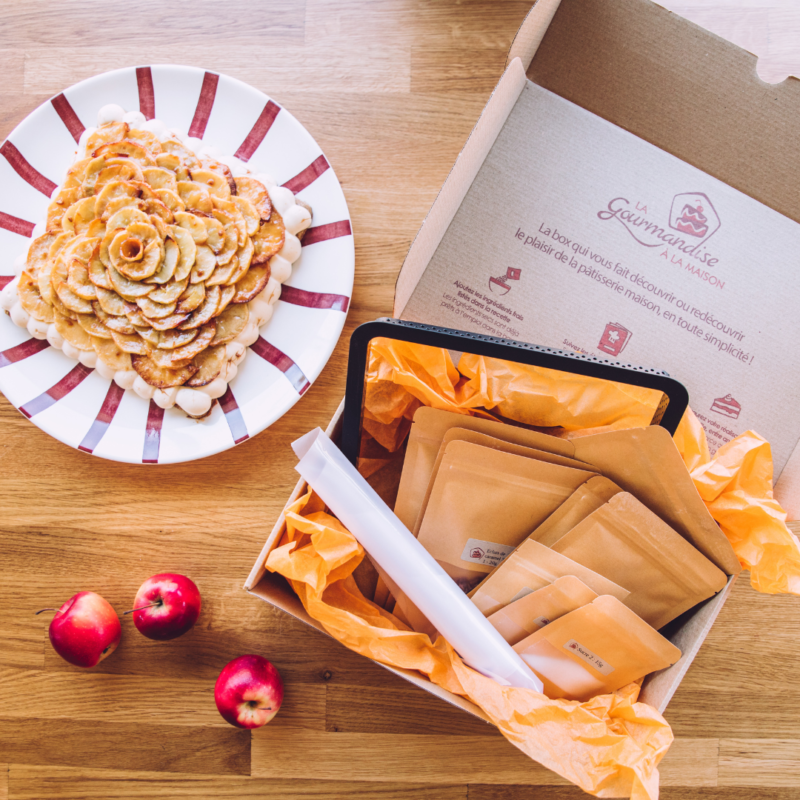 box de pâtisserie aux saveurs de la Bretagne