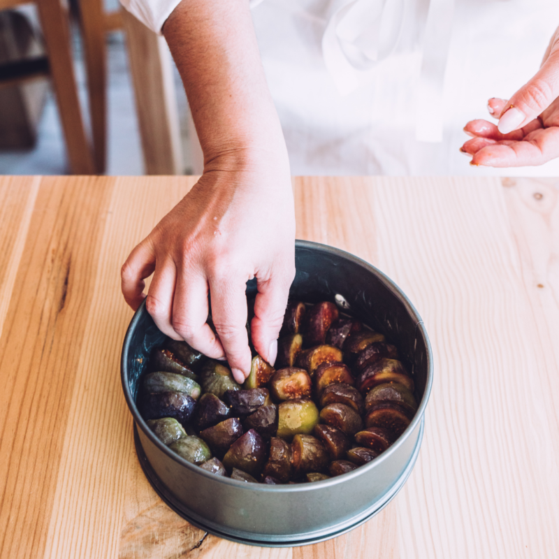 disposer des fruits en rosace apprendre la pâtisserie à la maison