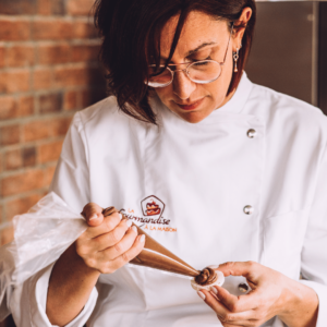 pocher la ganache des macarons maison