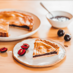 part de gâteau basque