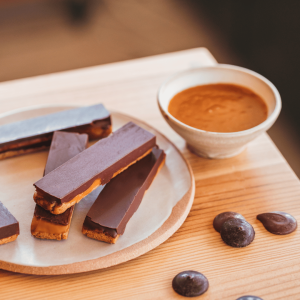 barres chocolatées comme un twix maison